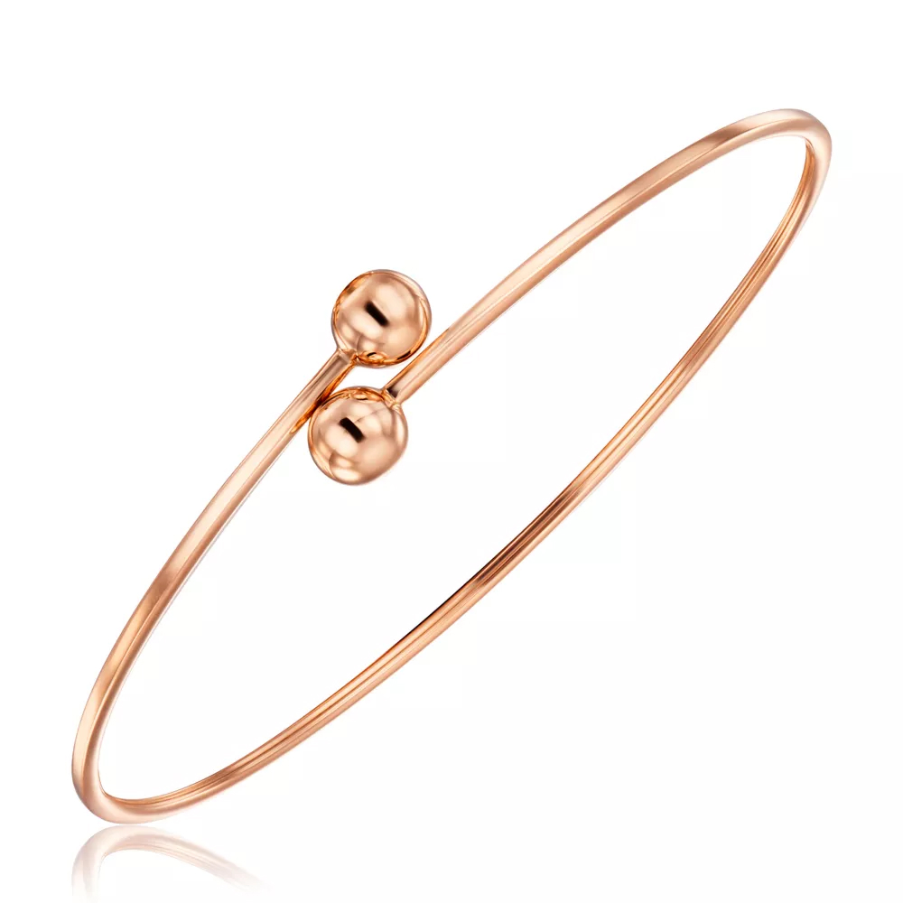 Gold bracelet without insert, 1.5mm