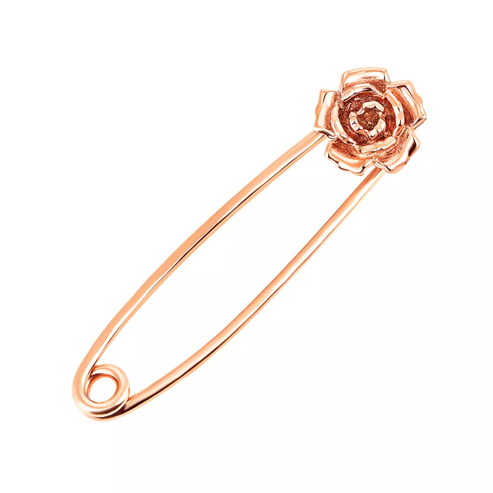 Golden brooch-pin